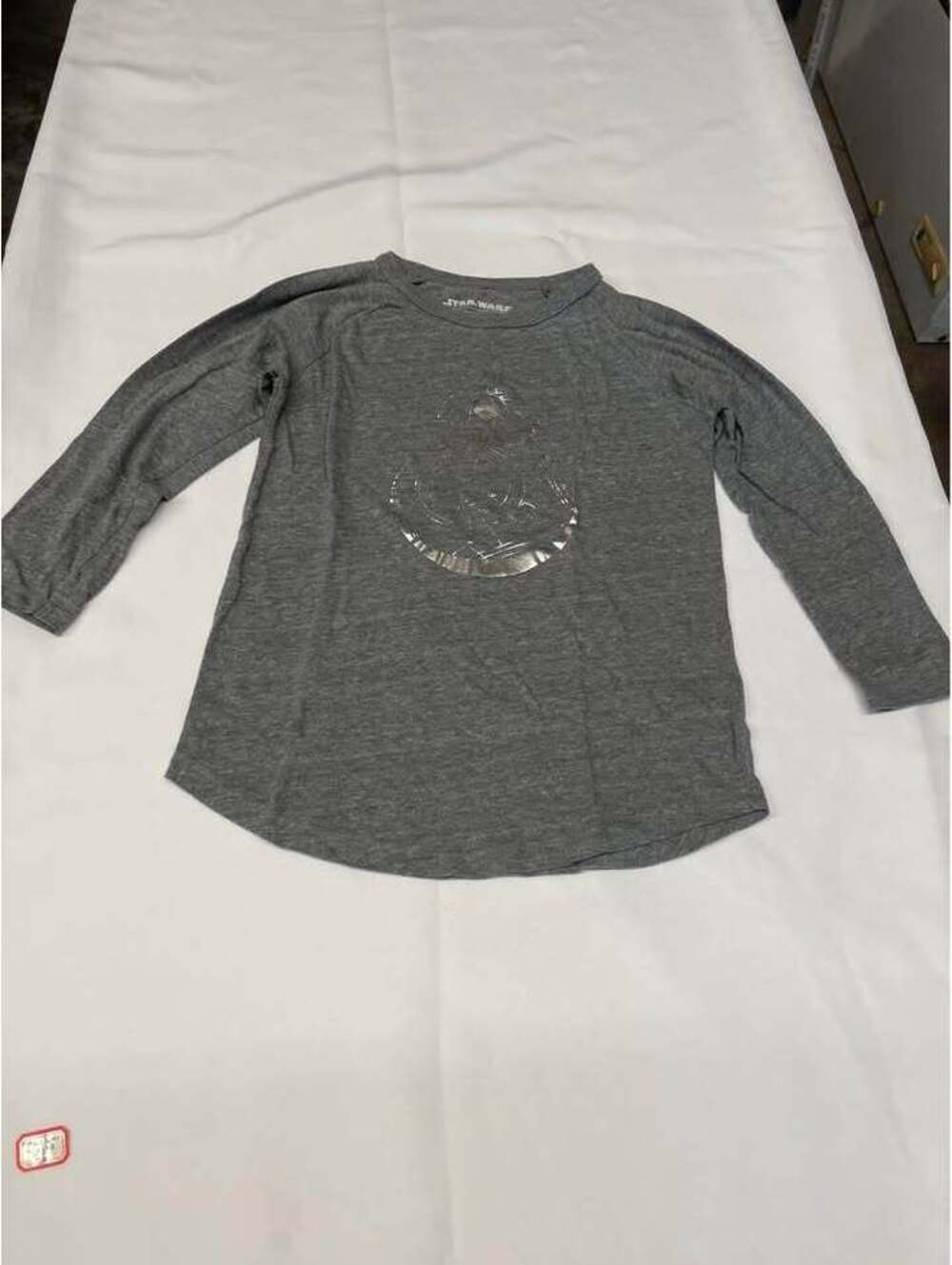 J.Crew Crewcuts Star Wars BB-8 Girls Long Sleeve Shirt Size 12